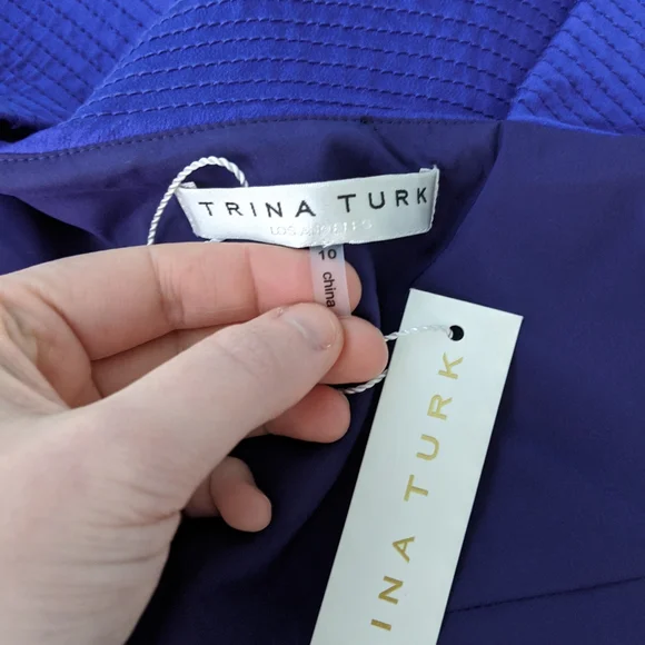 Trina Turk Flounce Ruffle Dress - Picture 6 of 7